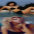 Senior swinging women