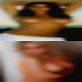 Nude woman gets massage
