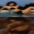 Nude woman gets massage
